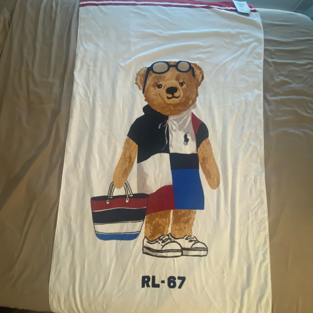 Brand new Polo Ralph Lauren beach/pool towel